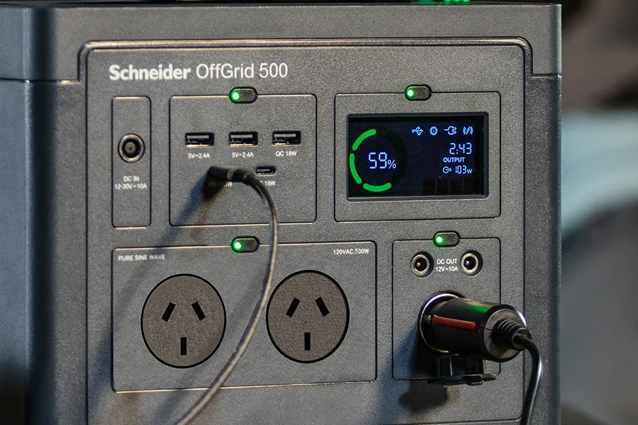 Multi-outlets to recharge