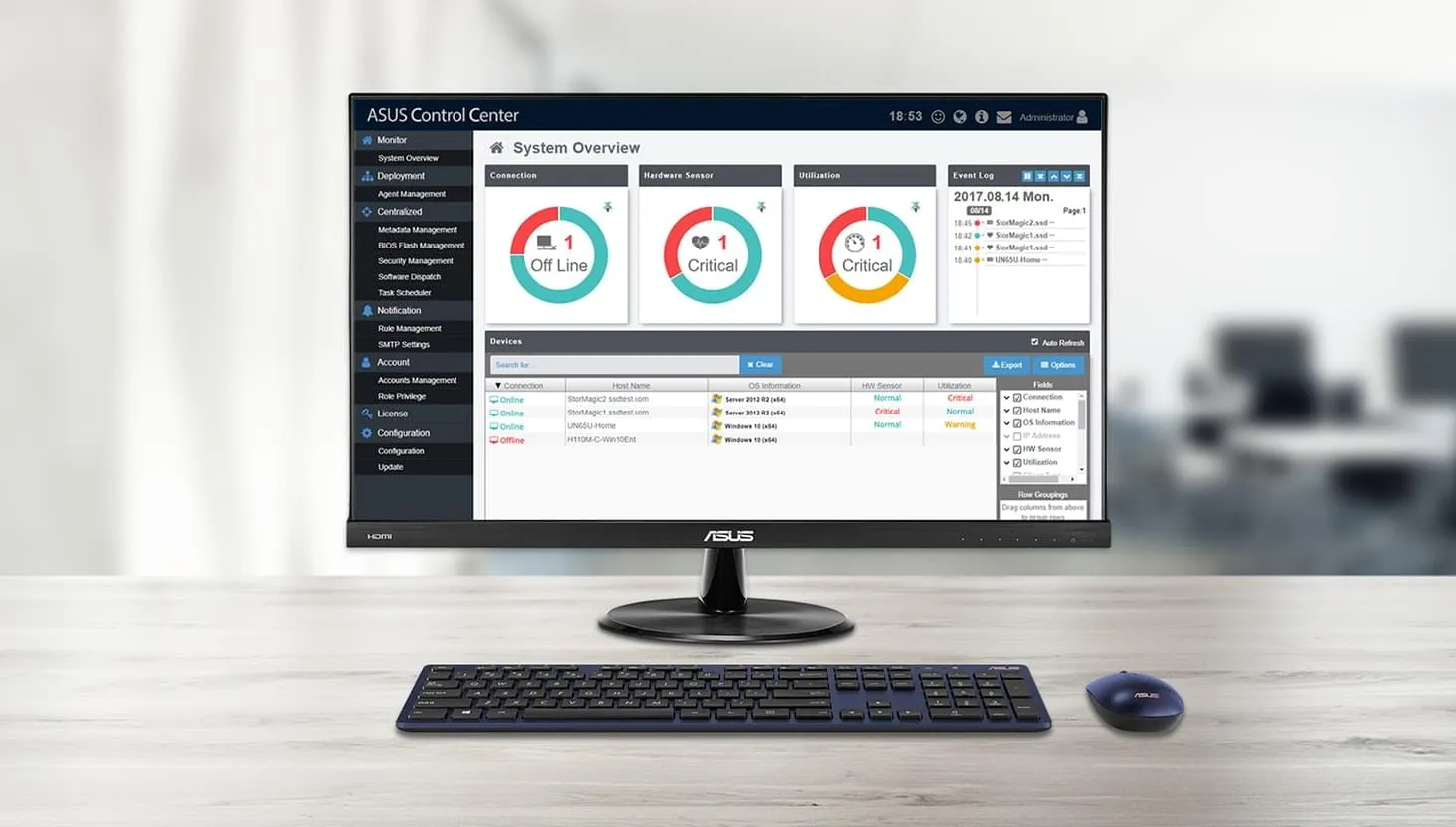 ASUS Control Center