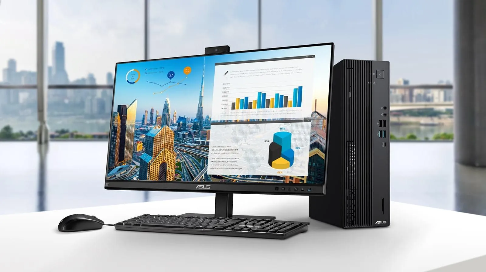ASUS ExpertCenter D7 D701SERES-714700061X SSF PC | Buy Online at