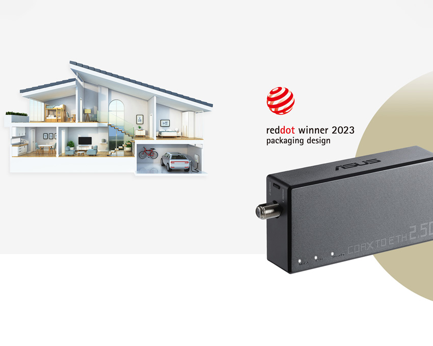 Asus MA-25 Coax to Ethernet Adapter 2-Pack