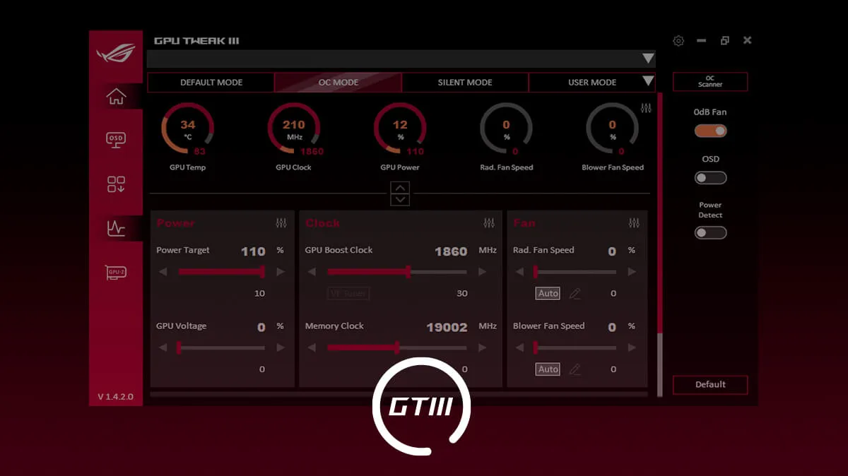 GPU Tweak III