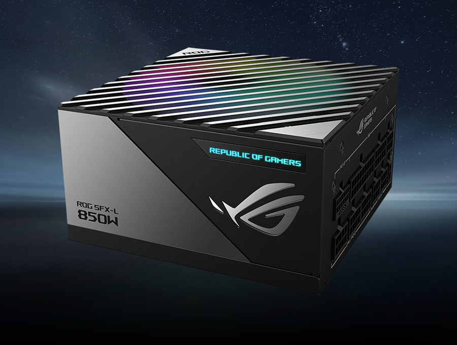 Asus - - ASUS ROG Loki SFX-L 850W Platinum (Fully Modular Power Supply, 80 Platinum, Lambda A Certified, 120mm PWM ARGB Fan, Aura Sync, ATX 3.0 Compatible, PCIe 5.0 Ready, 10 Year Warranty - View #13