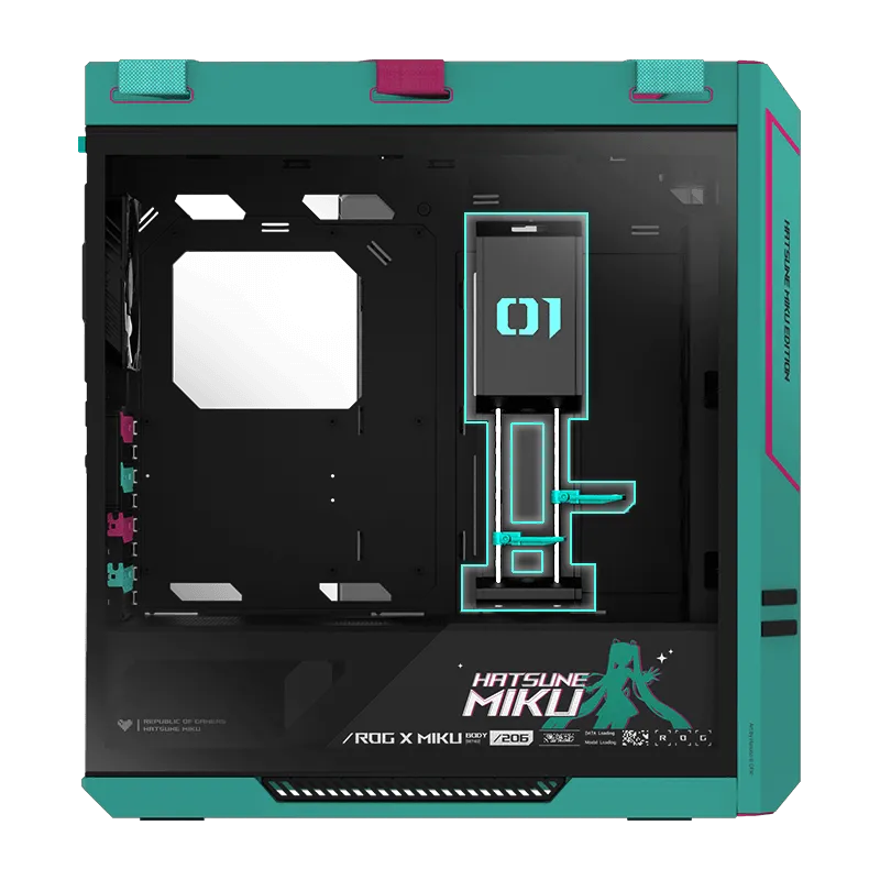ASUS ROG Strix Helios II Tempered Glass Mid-Tower E- ATX Case
