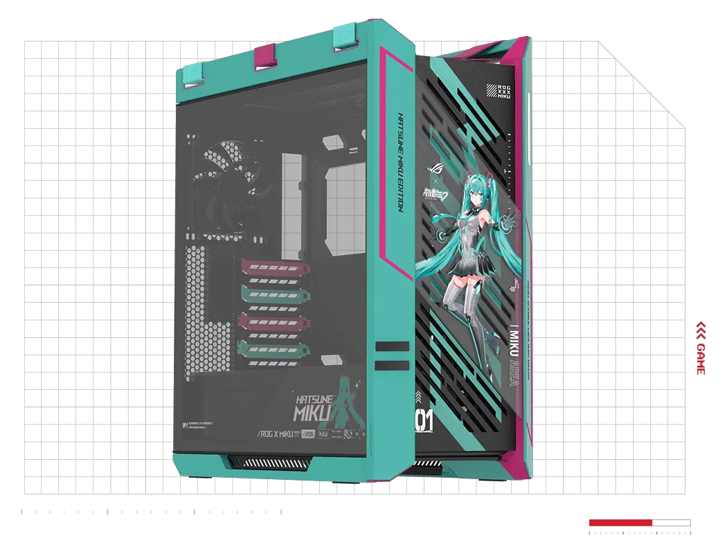 ASUS ROG Strix Helios II Tempered Glass Mid-Tower E- ATX Case