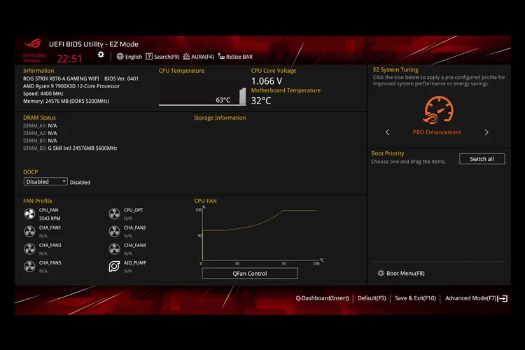 Asus ROG Strix X870-F Gaming WiFi AM5 ATX Motherboard (ROG STRIX