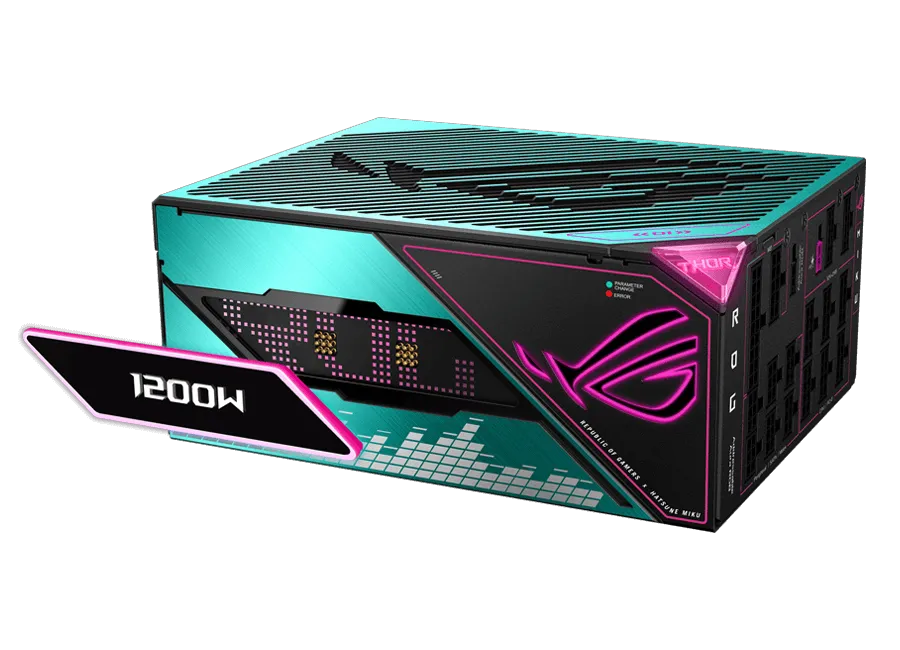 ASUS ROG Thor 1200W Platinum III 80+ Platinum ATX 3.1 PCIe 5.0