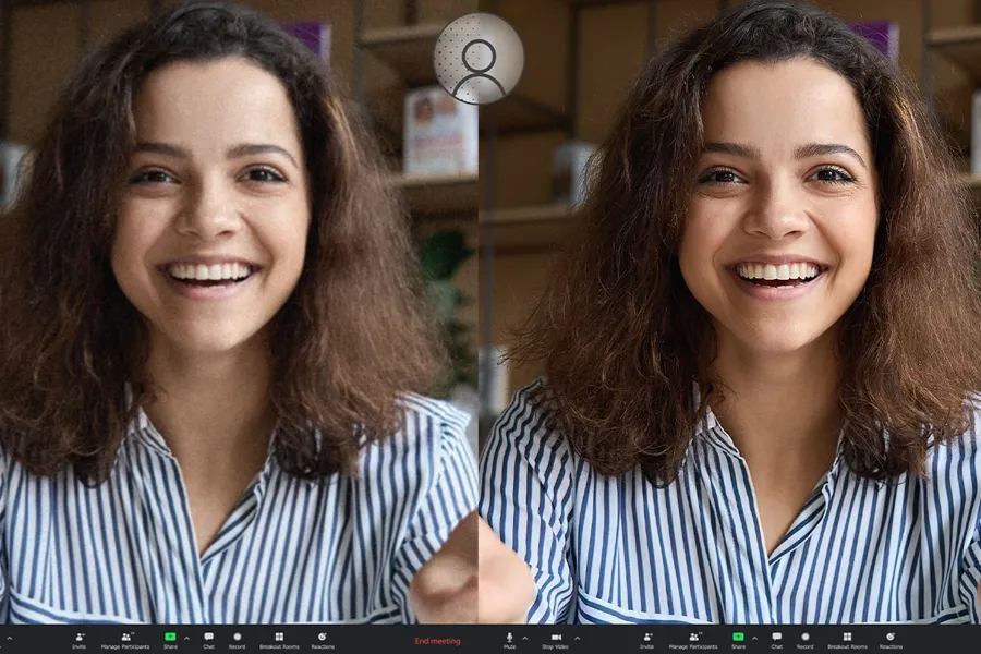 Standout webcam effect  ASUS 3DNR