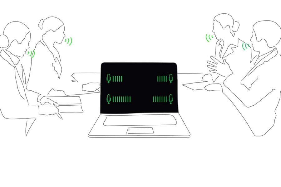 Multi-presenter conference call