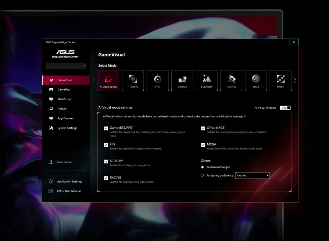 Effortless Settings