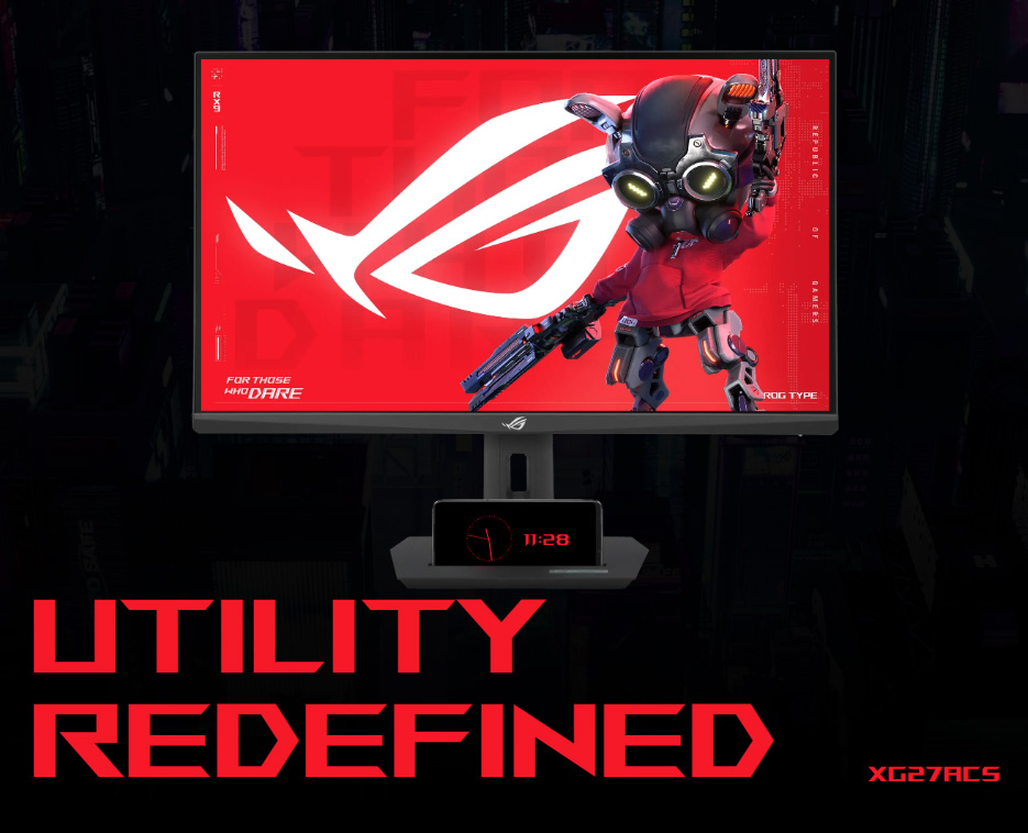 さきあ様　ASUS ROG Strix XG27ACS 27インチモニター ROG Strix XG27ACS-W, a WQHD/180Hz white gaming monitor, now