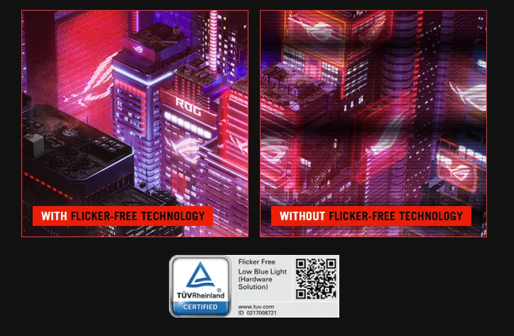 FLICKER-FREE TECHNOLOGY
