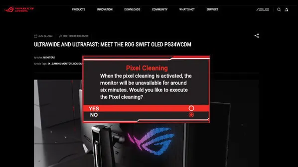 Pixel Cleaning