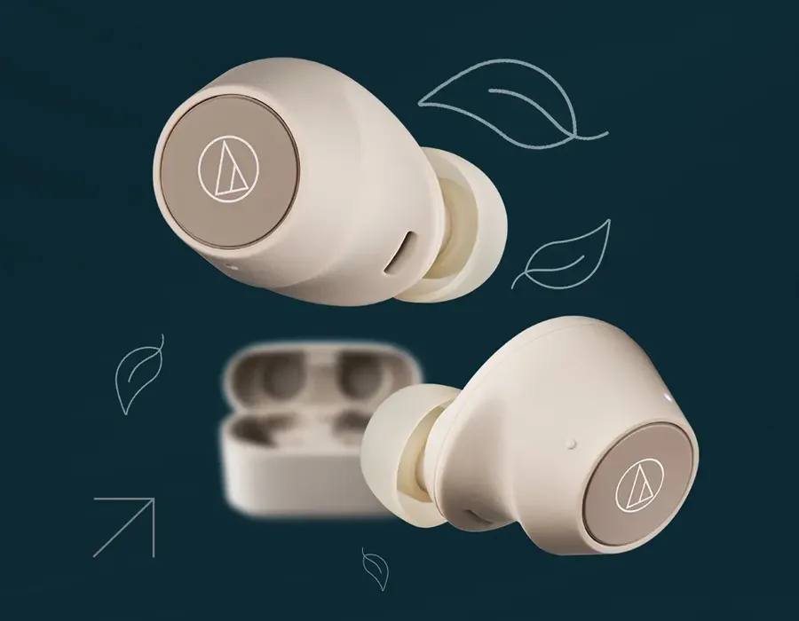 Audio-Technica ATH-CKS30TW TWS Noise Cancelling In-Ear