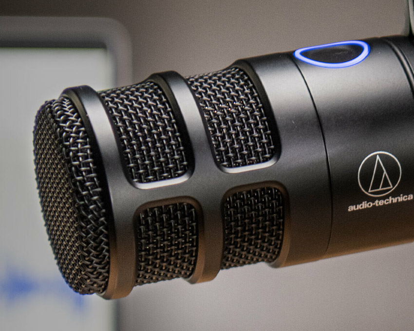 Audio-Technica AT2040USB Microphone + AT8700 Boom Arm + PRO5X