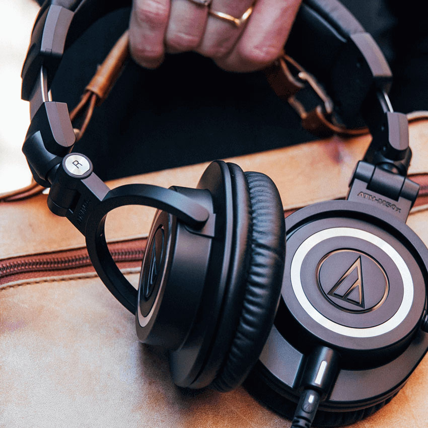 Audio-Technica ATH-M50X Professional Studio Headphones White