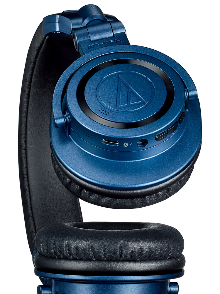 Audio-Technica M50XBT2 Bluetooth Headphones - Deep Sea Blue