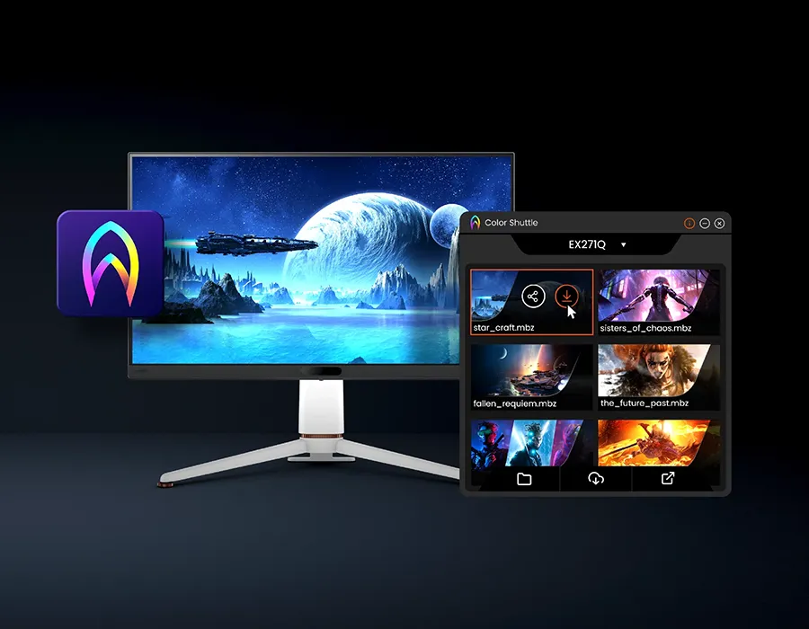 EX271Q　BenQ MOBIUZ モニター27インチ　WQHD　180Hz EX271Q | MOBIUZ 27インチ WQHD 180Hz ゲーミングモニター