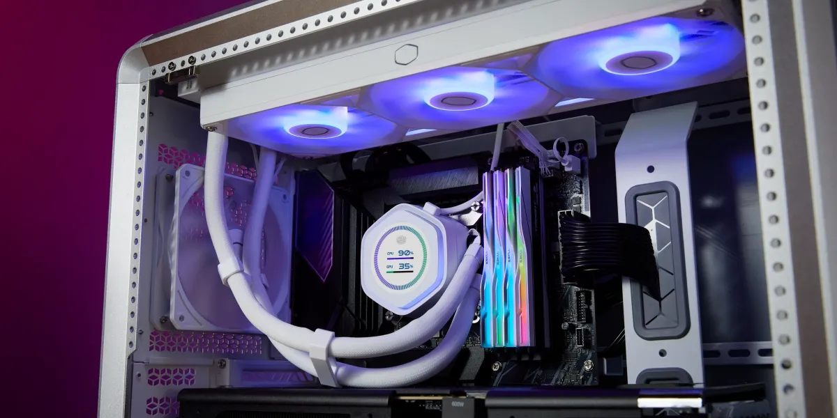 Cooler Master MasterLiquid Atmos II LCD 360mm ARGB AIO Liquid CPU
