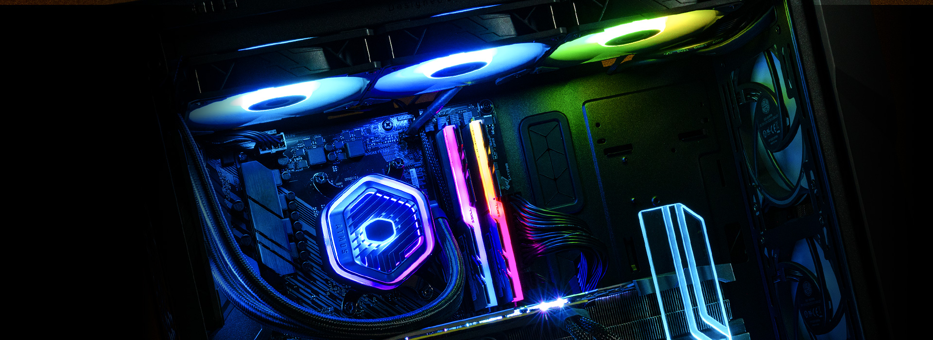 Cooler Master MasterLiquid 360 Atmos CPU Cooler | Liquid