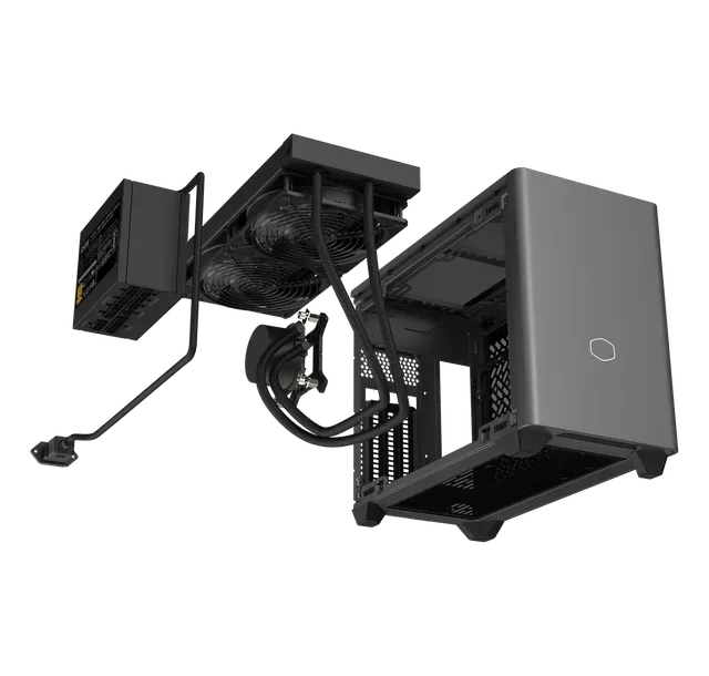 Cooler Master NR200P MAX V2 SFF 18.2L Mini ITX Case (Grey