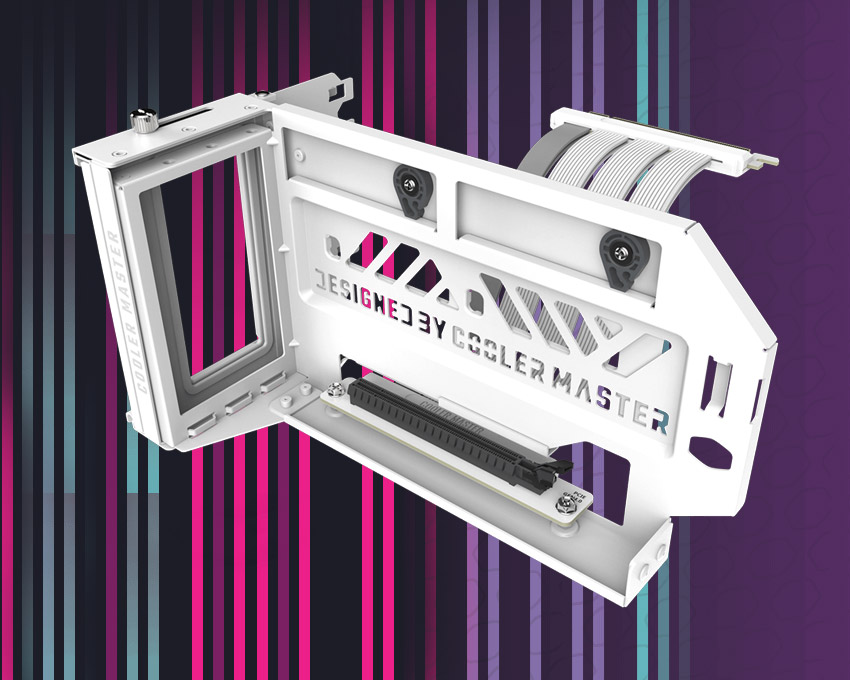 Cooler Master Vertical GPU Mount Kit V3 (White) | PLE Computers
