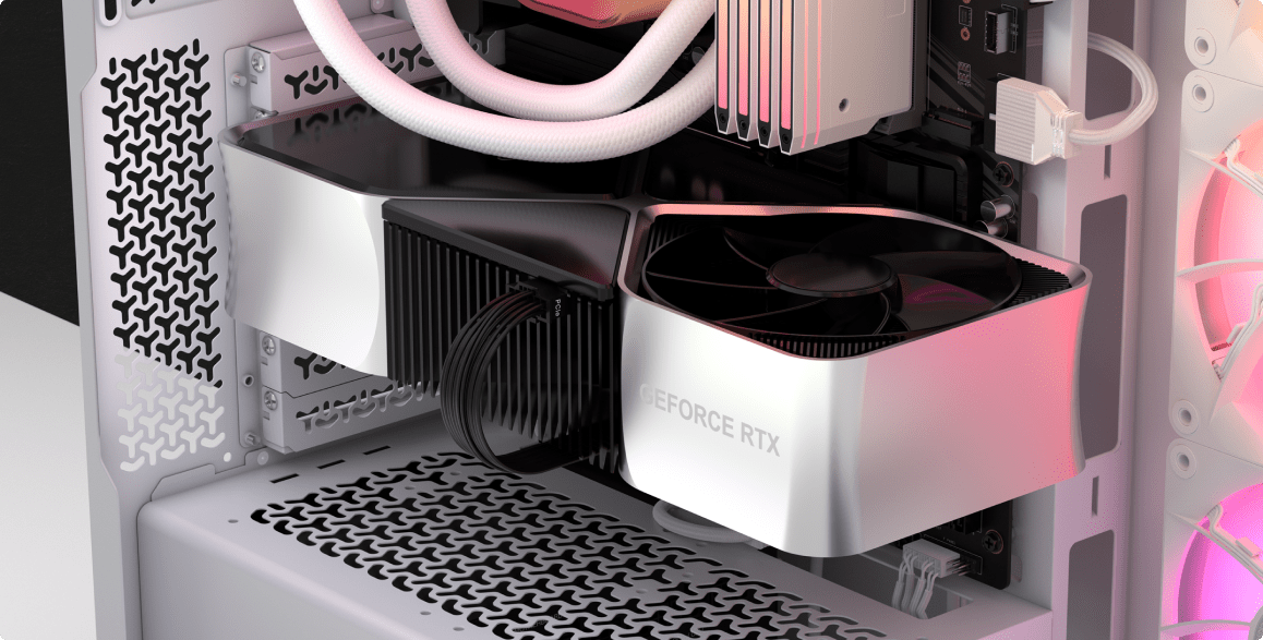 Corsair iCUE LINK 3500X RGB TG Mid-Tower E-ATX Case - White (CC