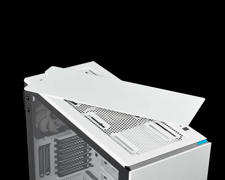 corsair 678c ホワイト Carbide Series 678C Low Noise Tempered Glass ATX Case — White