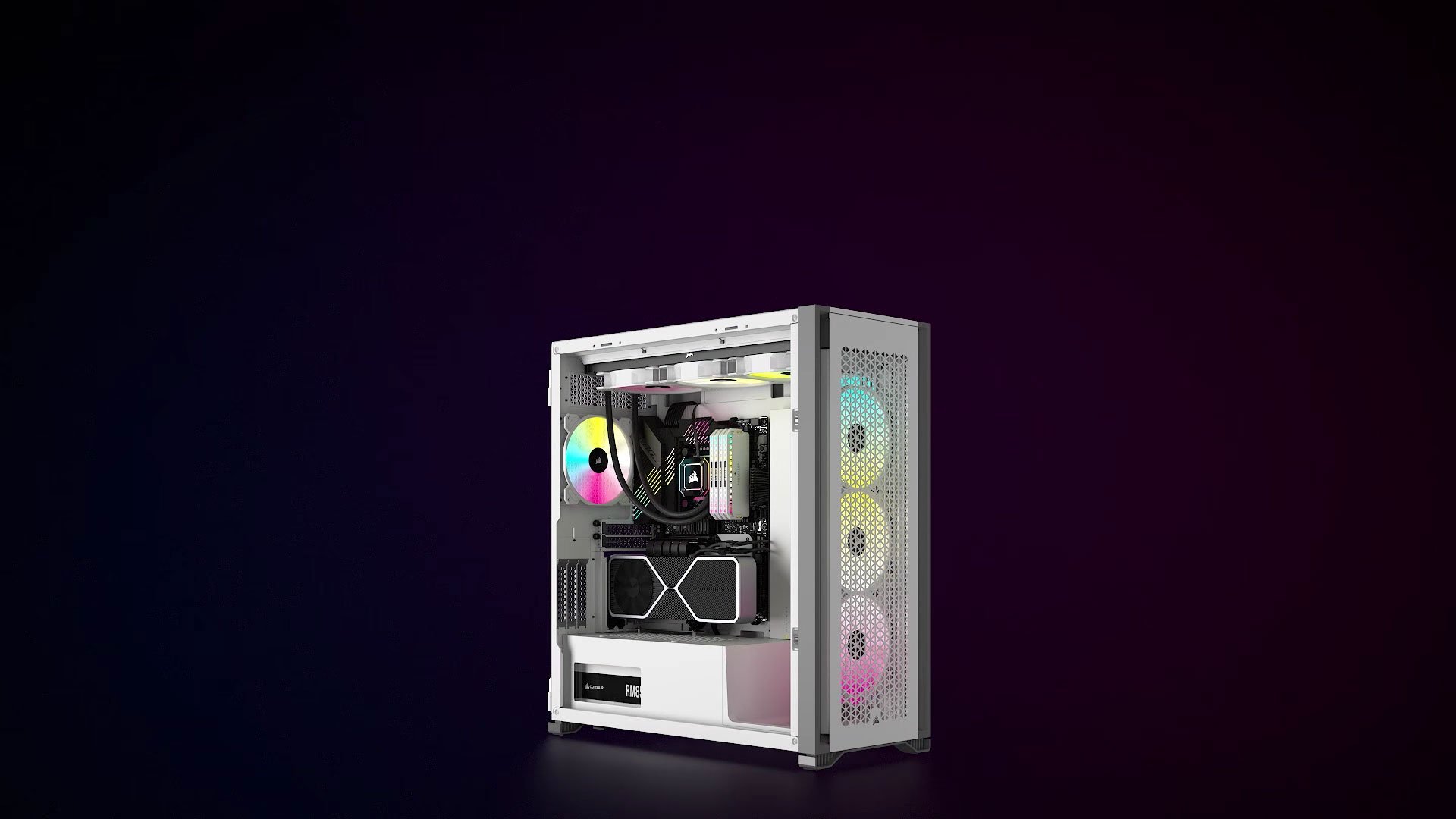 送料無料 CORSAIR 7000D AIRFLOW CC-9011219-WW 7000D AIRFLOW Full-Tower ATX PC Case — White