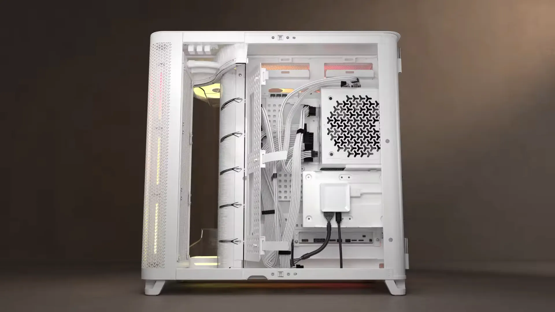 Corsair AIR 5400 LX-R RGB iCUE LINK TG Mid Tower E-ATX Case