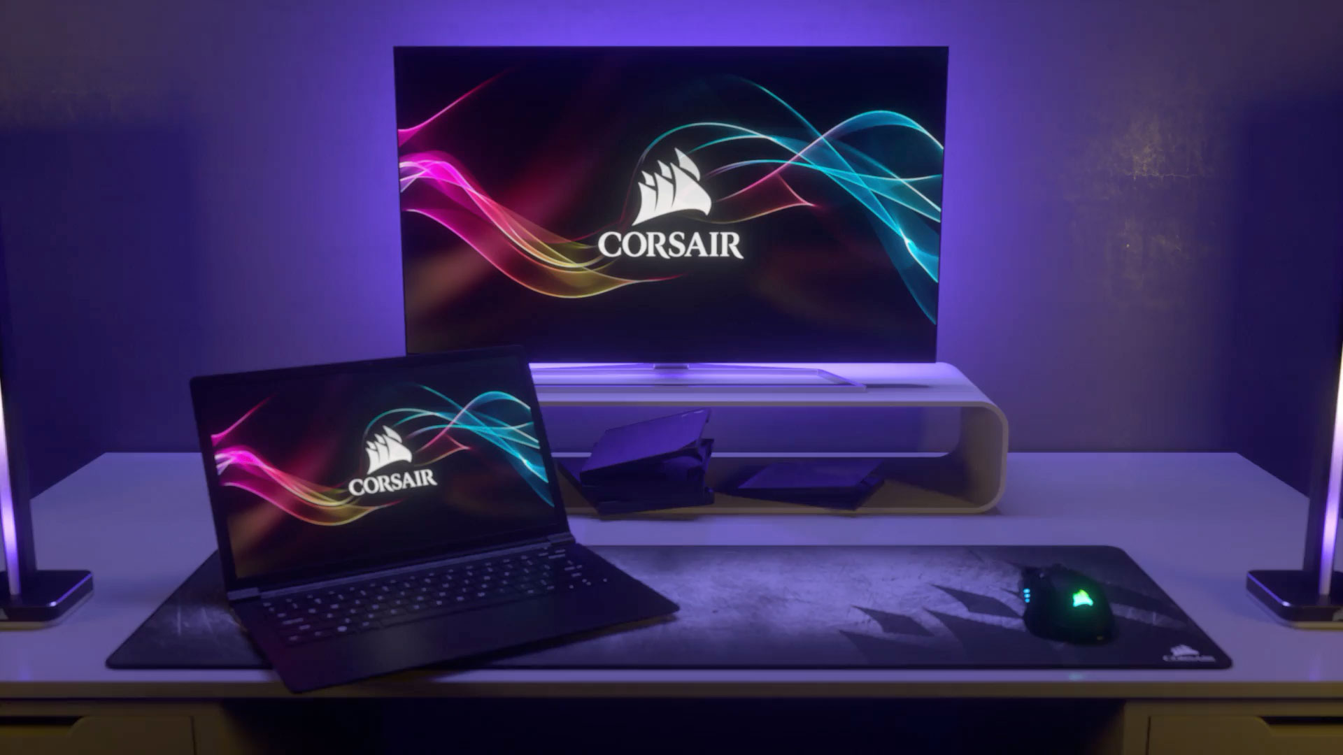 Starter Kit Corsair Icue Lt100 Smart Lighting Corsair LT100 Smart