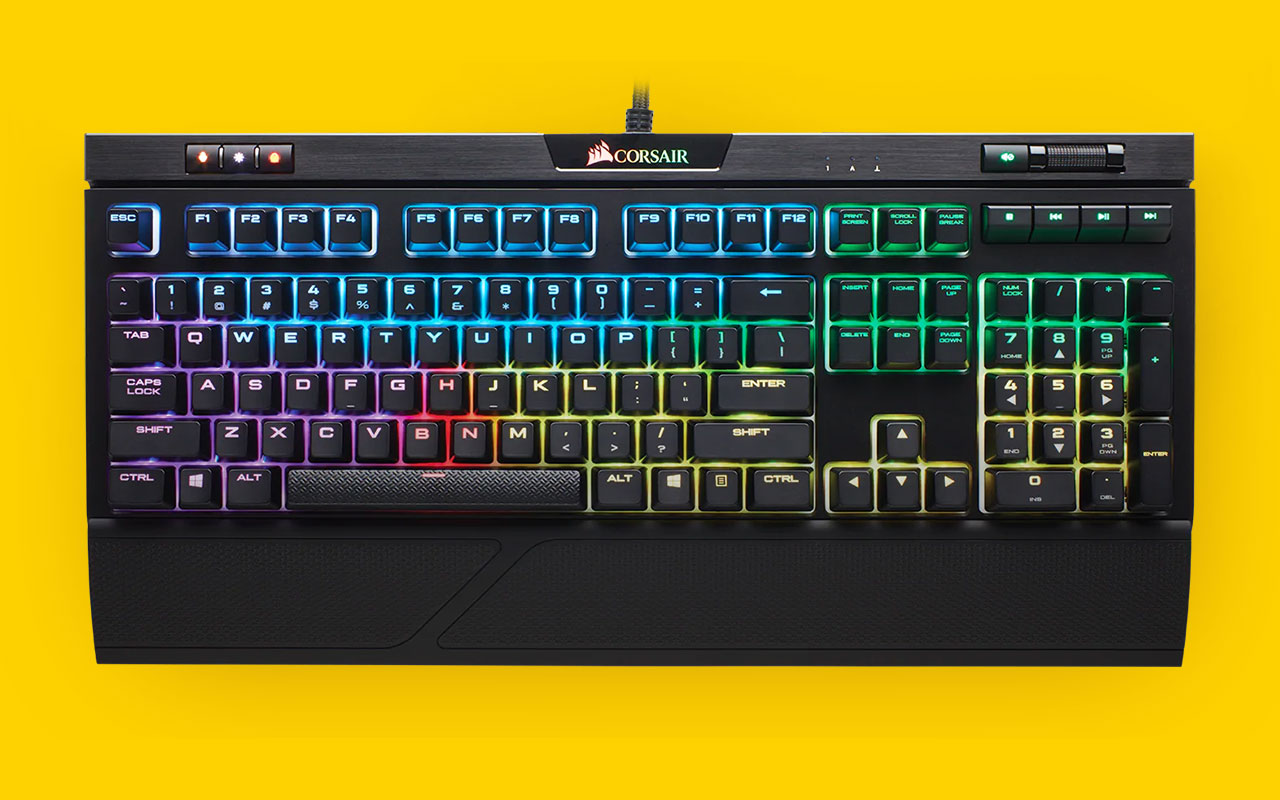 Corsair K70 RGB Low Profile Rapidfire Mechanical Gaming