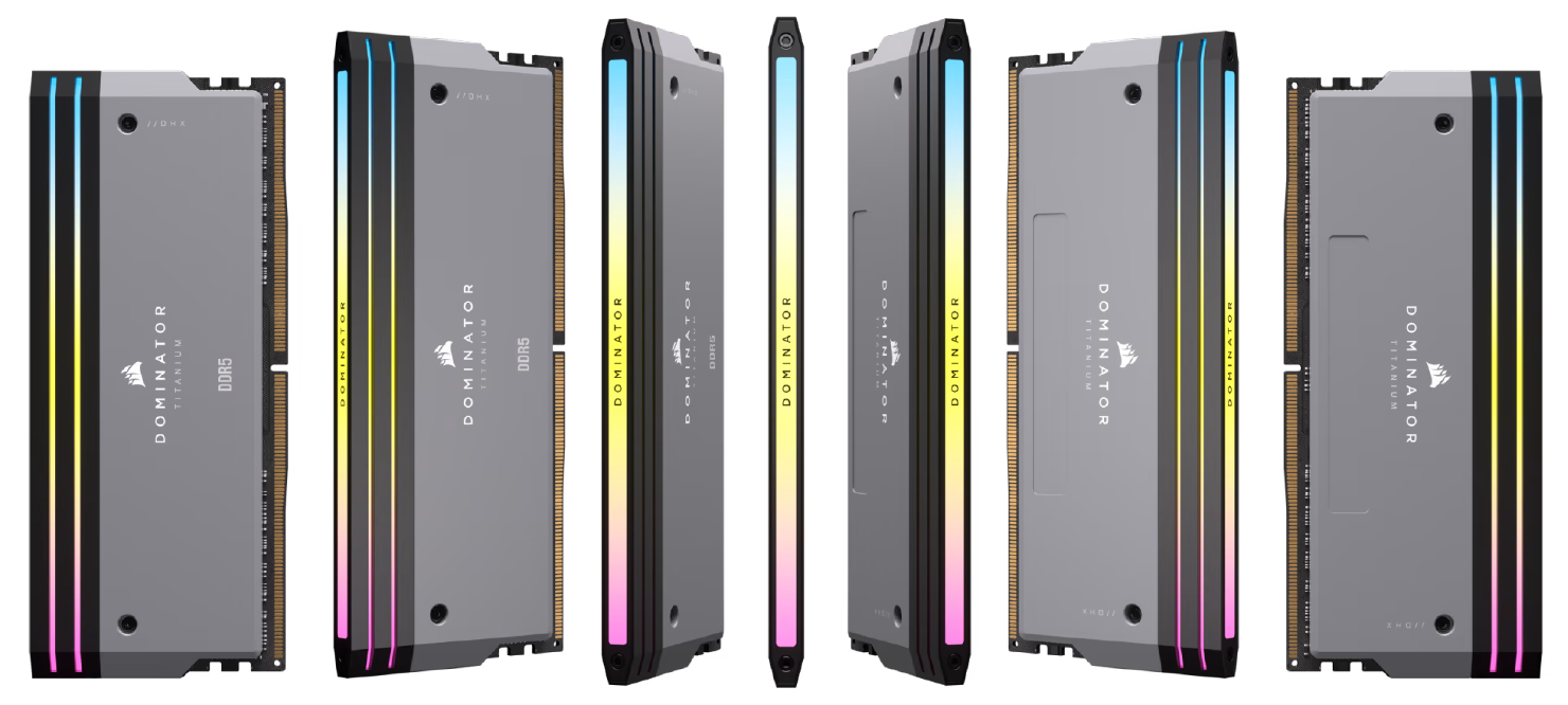 Corsair 64GB (2x32GB) CMP64GX5M2B6000Z30 Dominator Titanium RGB