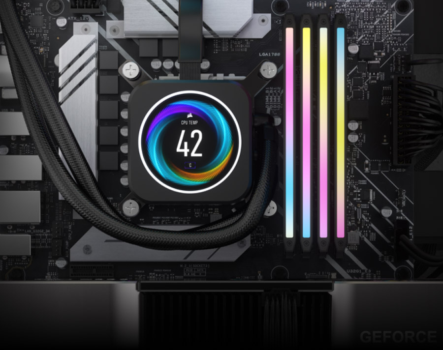 Corsair Dominator Titanium RGB 64GB (2x32GB) DDR5 6600MHz Desktop