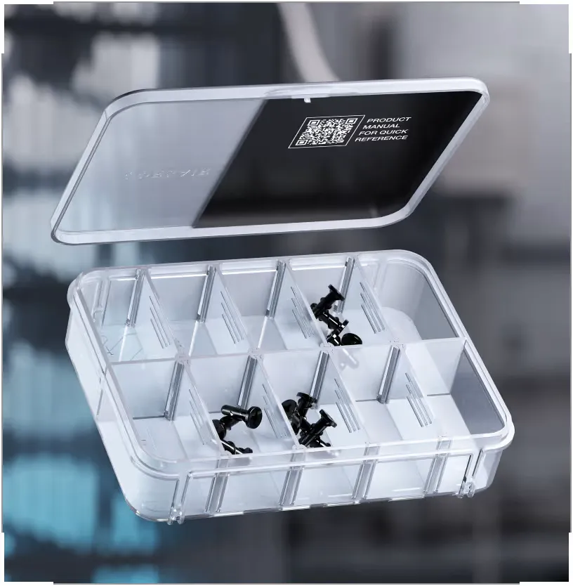 REUSABLE SCREW BOX