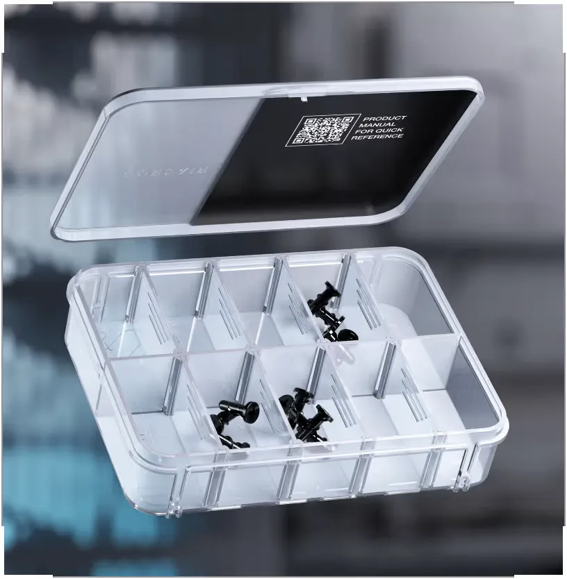 REUSABLE SCREW BOX
