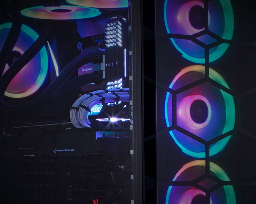 Corsair LL140 RGB 140mm Dual Light Loop LED PWM Fan Pack with