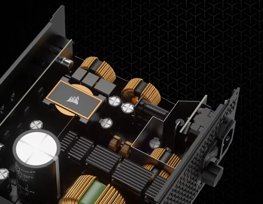 Corsair RM1000x - 1000W Gold ATX 3.1 PCIe 5.1 Modular PSU | PLE