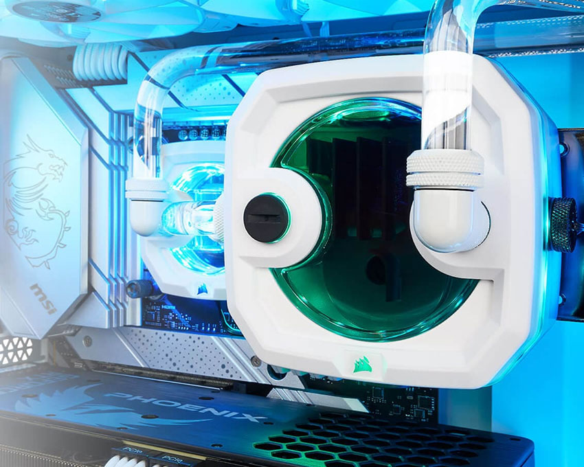 Corsair Hydro X Series iCUE XH303i RGB PRO White Custom Cooling