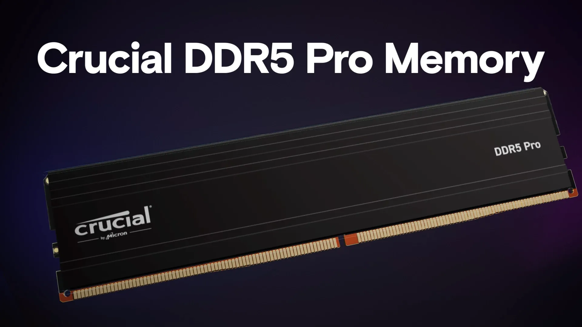 Crucial Pro 48GB (2x 24GB) 6000MHz Intel XMP & AMD EXPO Ready