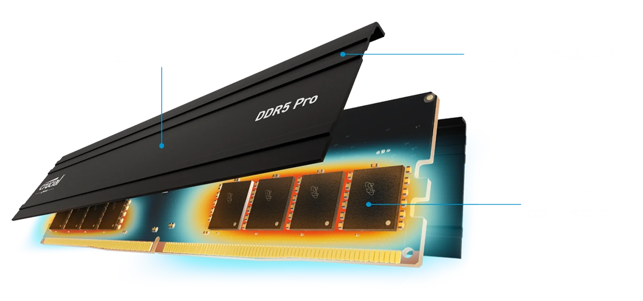 Crucial Pro 48GB (2x24GB) CP2K24G60C48U5 6000MHz CL48 UDIMM DDR5
