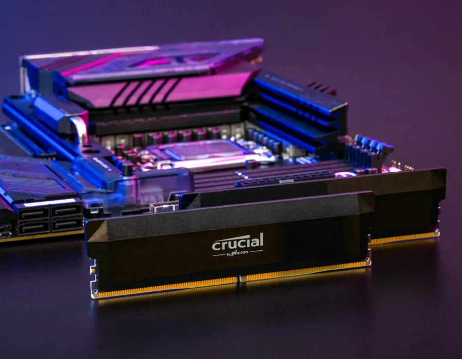 Crucial DDR5 Pro OC 6400MHz 16GB×2 Crucial Pro DDR5 RAM 32GB Kit (2x16GB) 6400MHz CL38