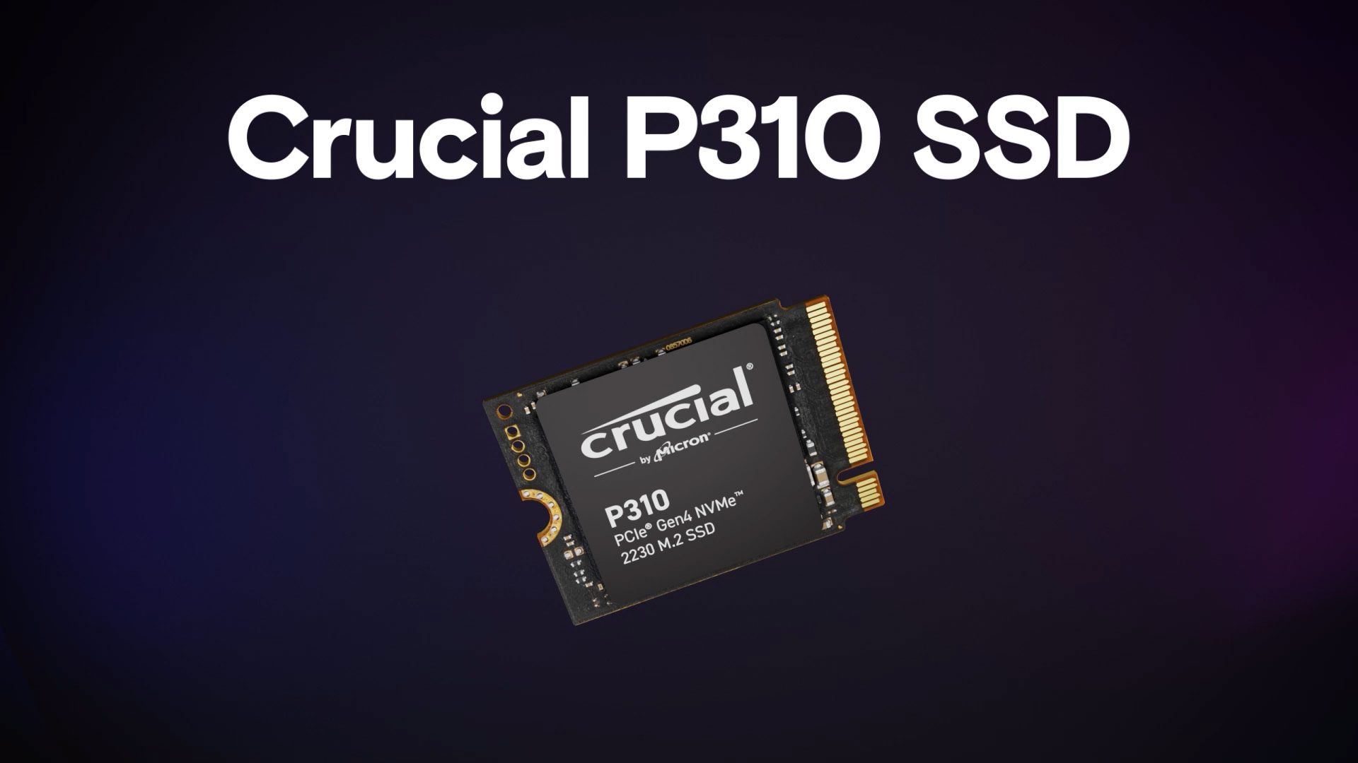 Crucial P310 2TB M.2 2230 NVMe PCIe 4.0 SSD | Scorptec Computers
