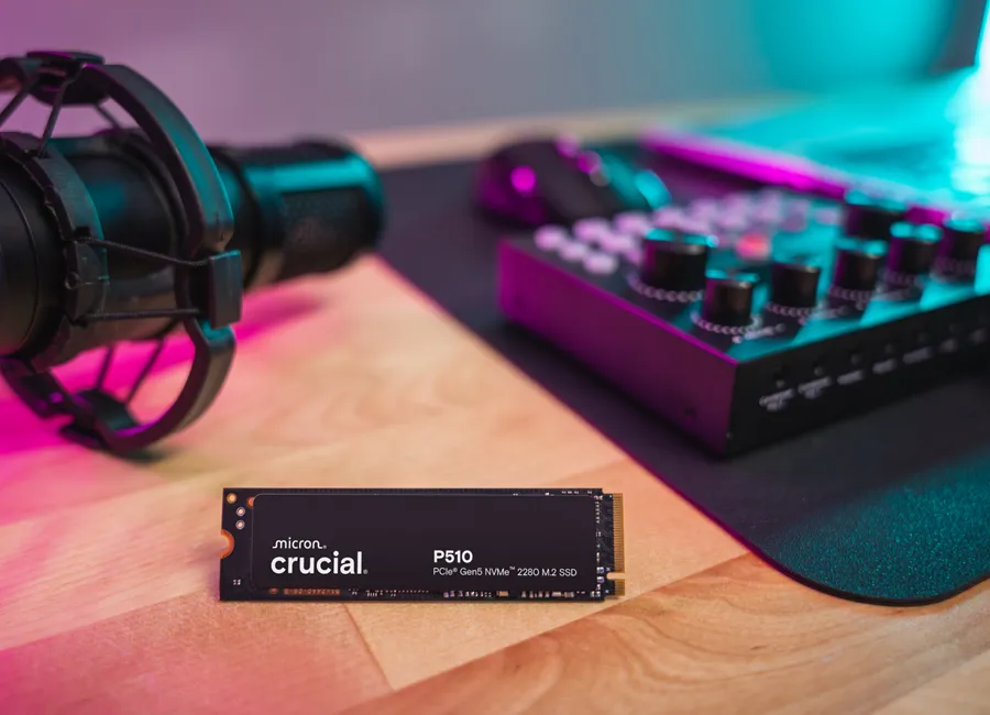 Crucial P510 2TB PCIe Gen5 M.2 2280 NVMe SSD (CT2000P510SSD8