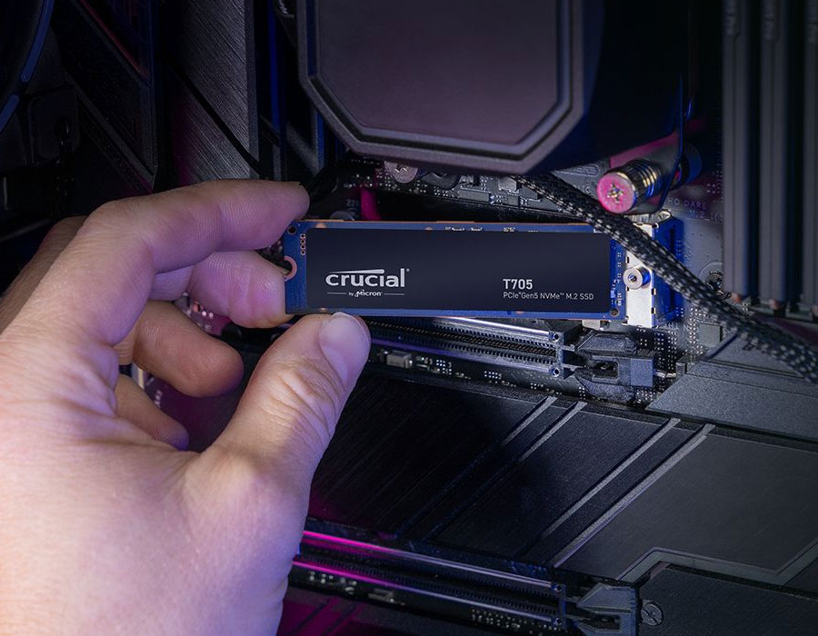 【新品未開封】crucial T705 1TB PCIe Gen5 NVMe Crucial T705 1TB PCIe Gen5 NVMe M.2 SSD - Up to 13,600 MB/s