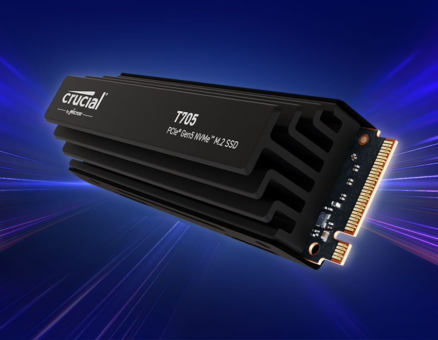 【新品未開封】crucial T705 1TB PCIe Gen5 NVMe Crucial T705 1TB PCIe Gen5 NVMe M.2 SSD - Up to 13,600 MB/s