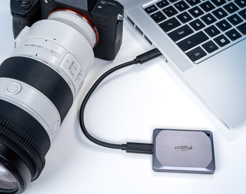 外付けハードディスク・ドライブ Crucial X9 Pro 2TB Portable SSD Amazon.com: Crucial X9 Pro 2TB Portable SSD, Up to 1050MB/s Read