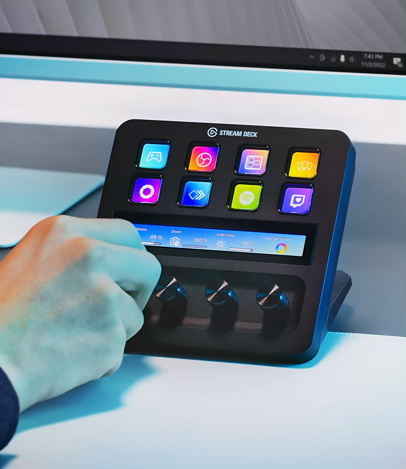 Elgato Stream Deck + White 10GBD9911 | Computer Alliance