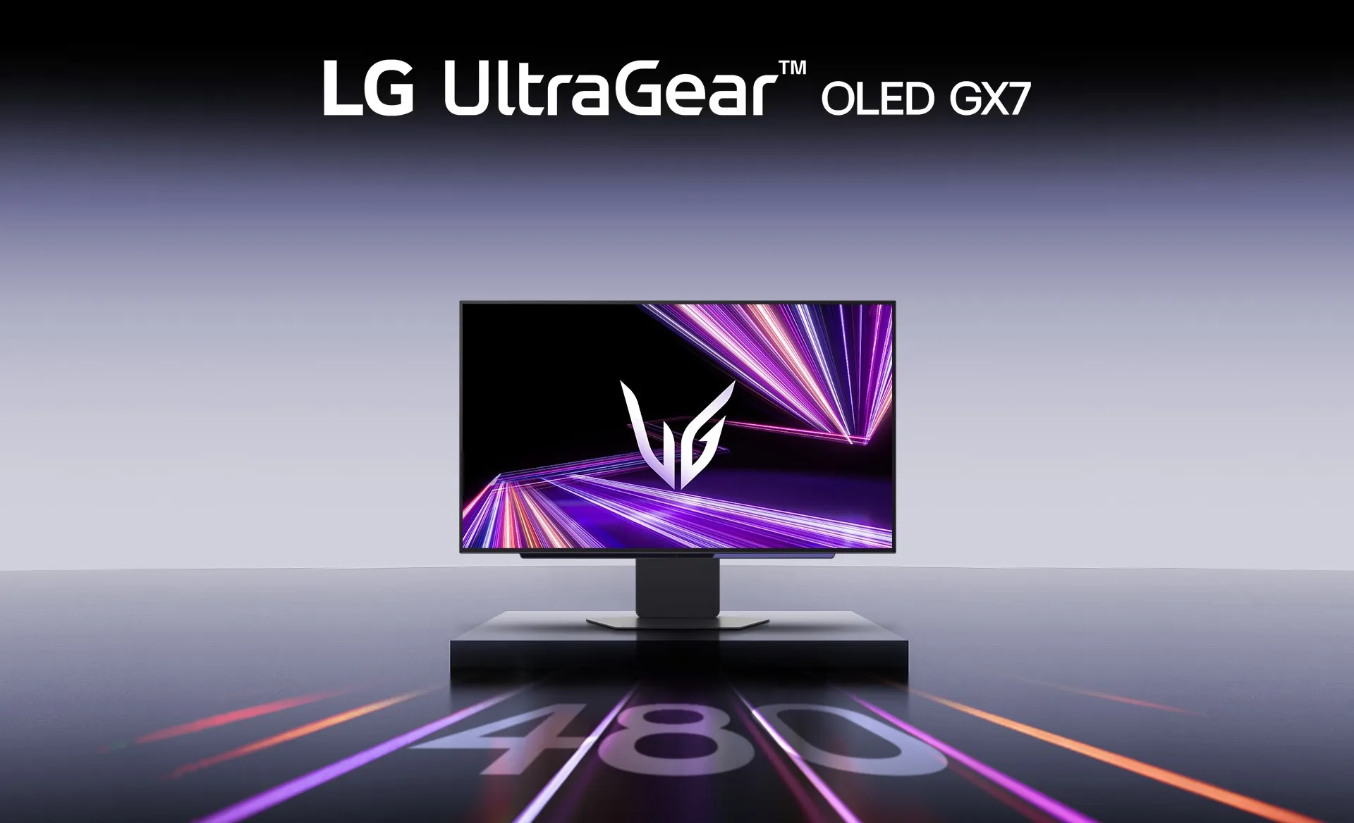 LG UltraGear 27GX790A-B 27inch 480Hz QHD OLED Gaming Monitor