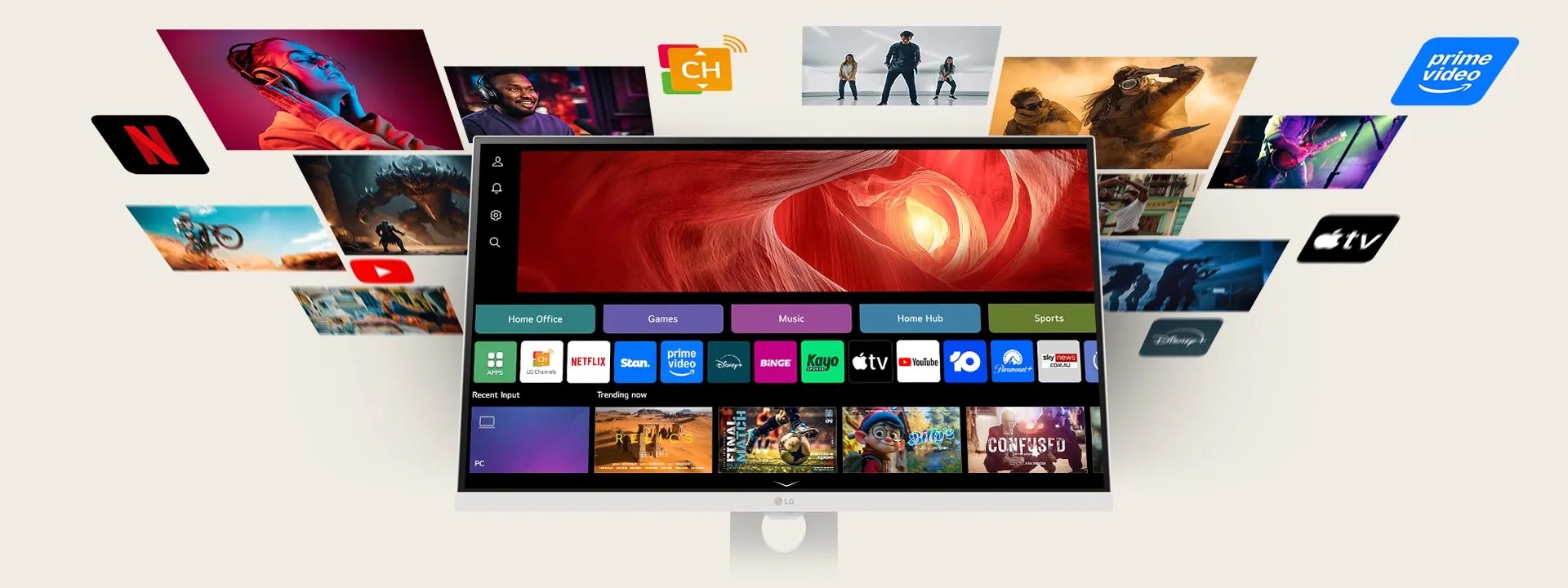 LG 27U731SA-W 27