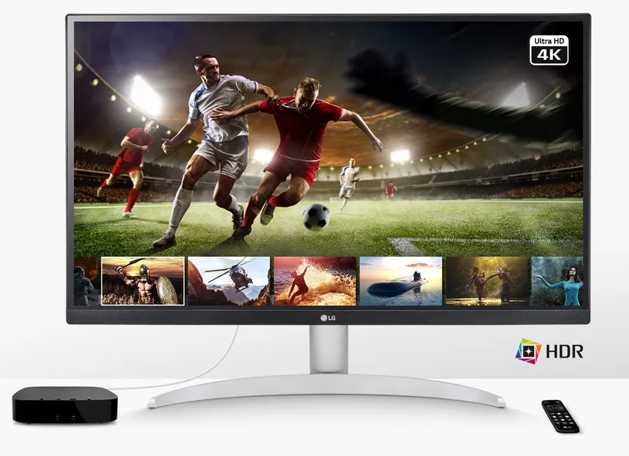 LG UltraFine 27in 4K UHD IPS 60Hz FreeSync Gaming Monitor